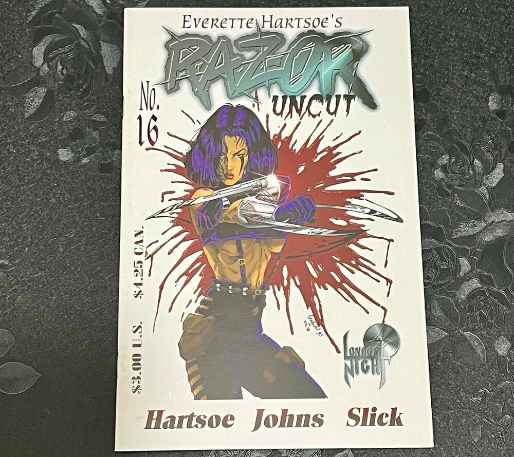 Everette Hartaoe's Razor Uncut # 16 London Night Comics